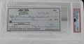 Johnny Unitas Signed Personal Check PSA/DNA Auto Grade Mint 9