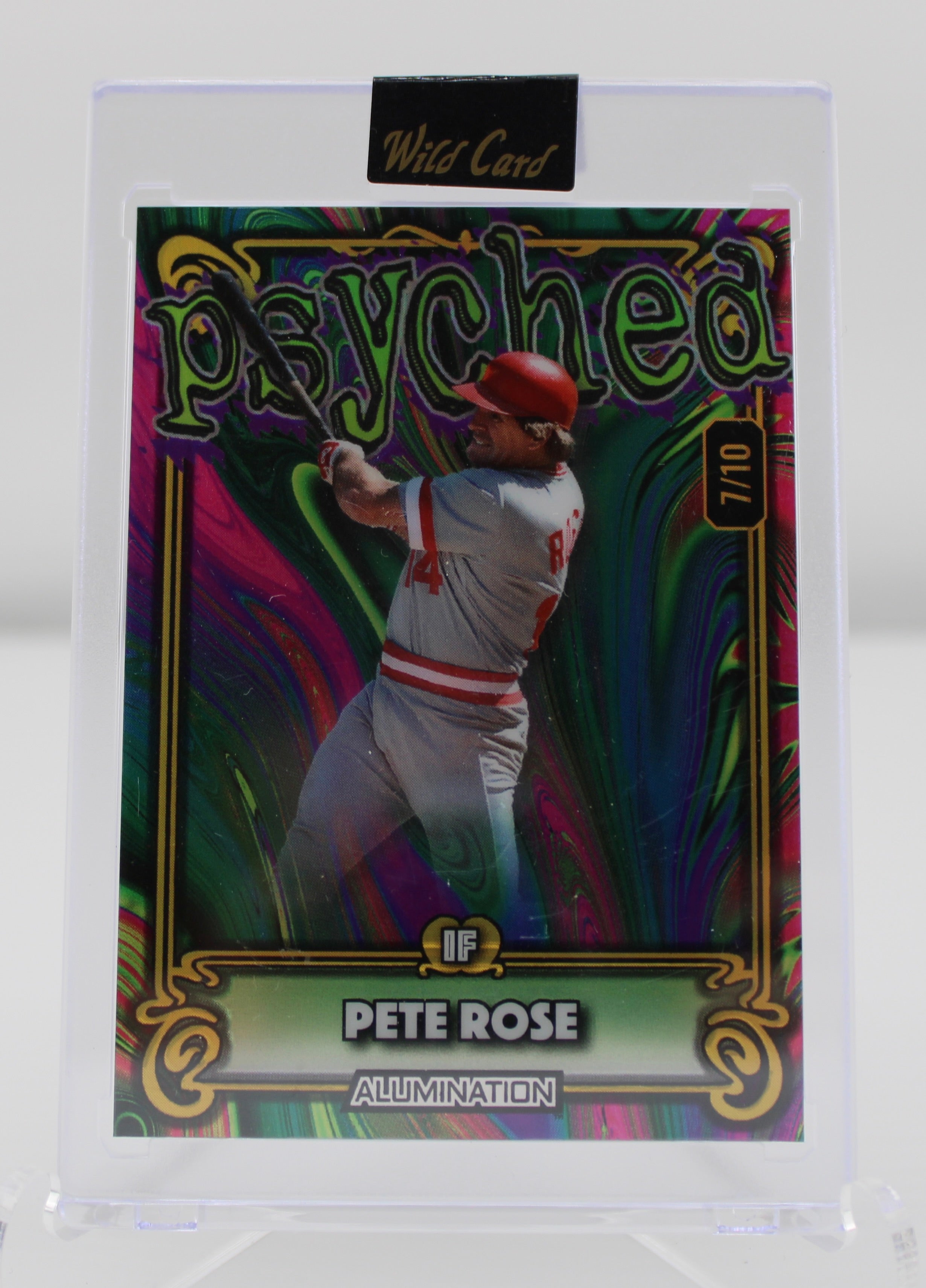 2024 Wild Card Alumination Psyched Pete Rose #AP-PR /10