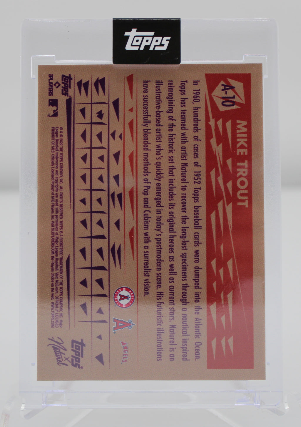 Topps Project 2022 Mike Trout #A-10 by Naturel
