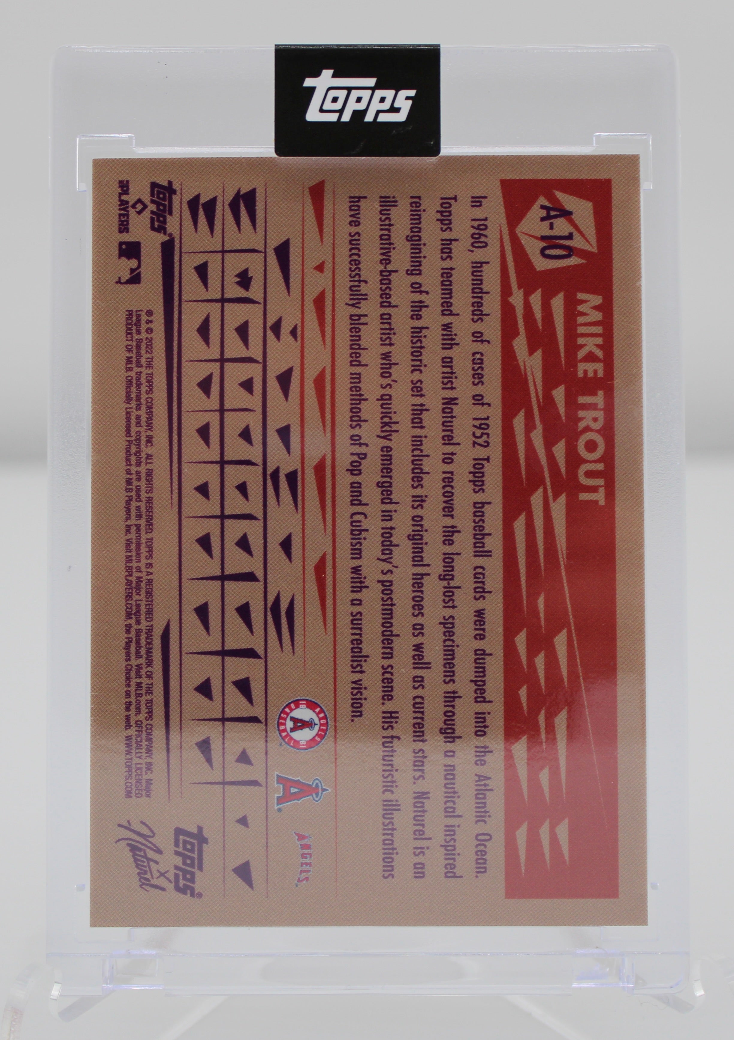 Topps Project 2022 Mike Trout #A-10 by Naturel