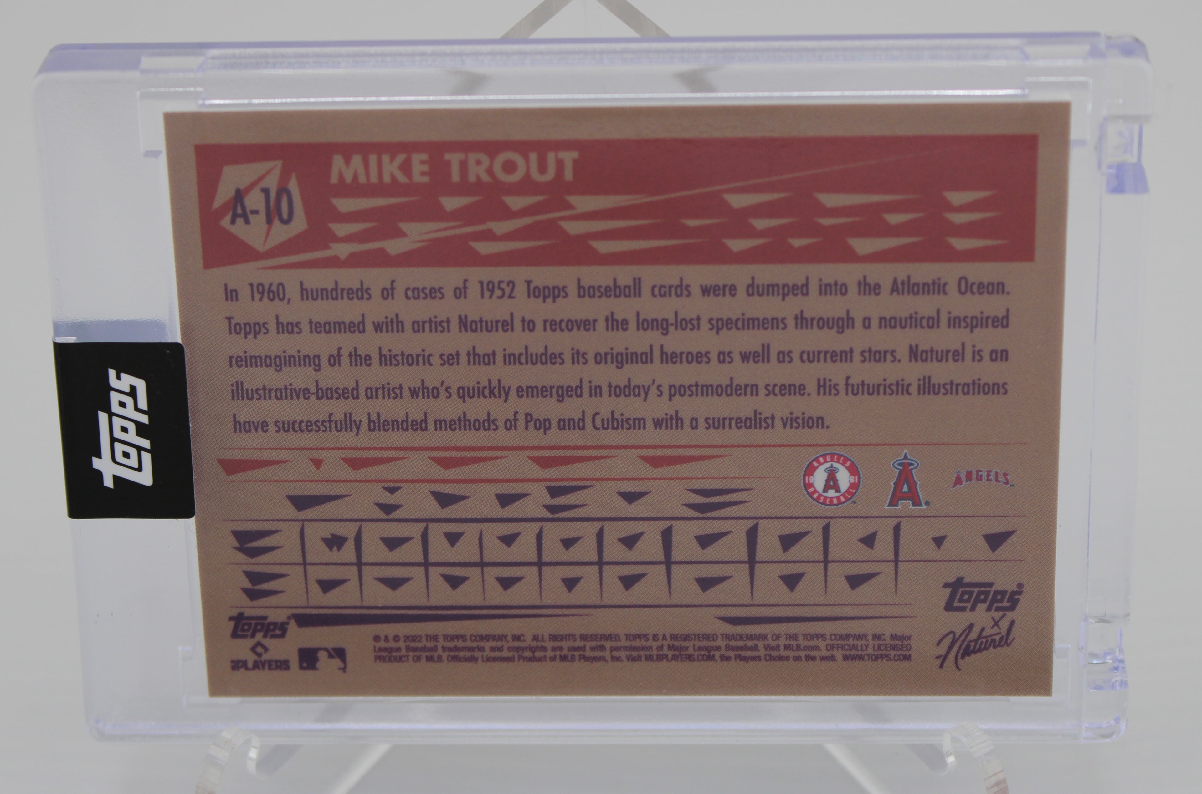 Topps Project 2022 Mike Trout #A-10 by Naturel