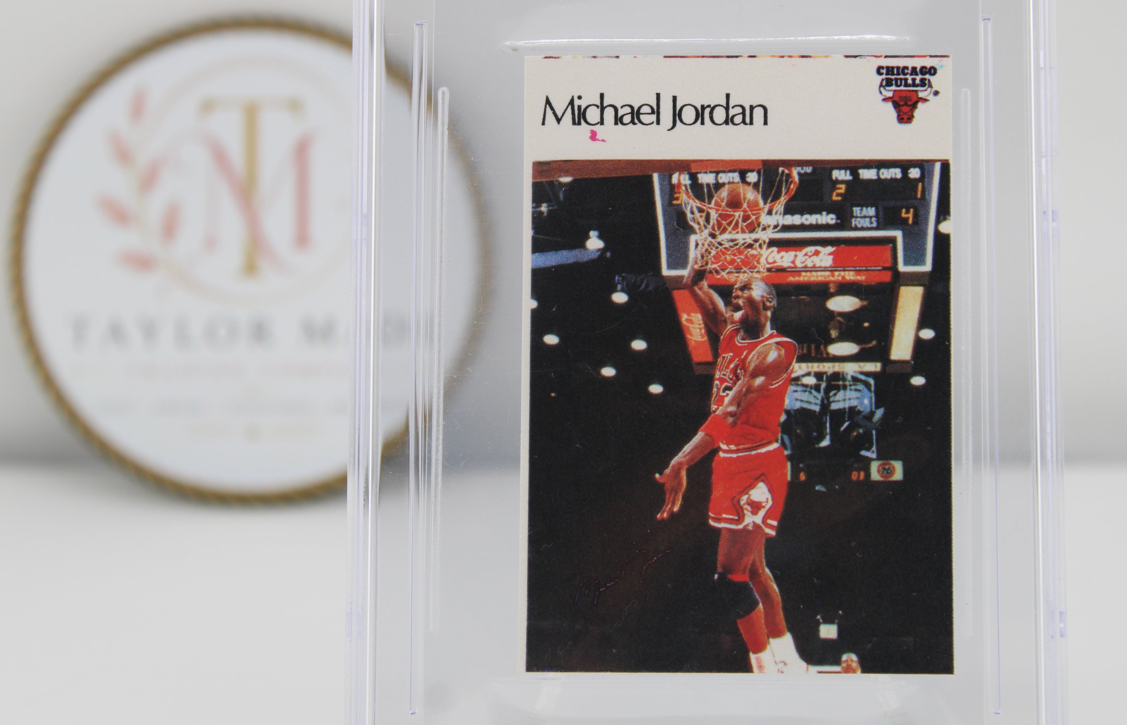 1986-87 Super Canasta Michael Jordan CGC 3 Very Good