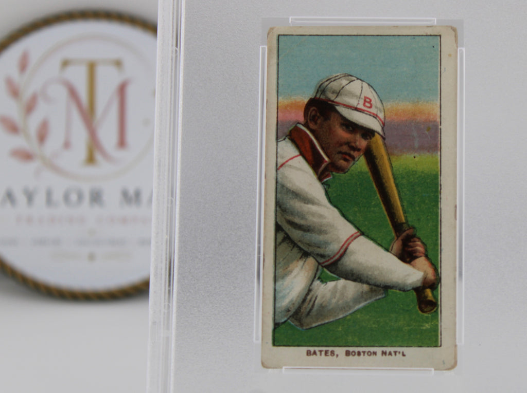T206 Piedmont Johnny Bates Boston Nat'l PSA VG+ 3.5