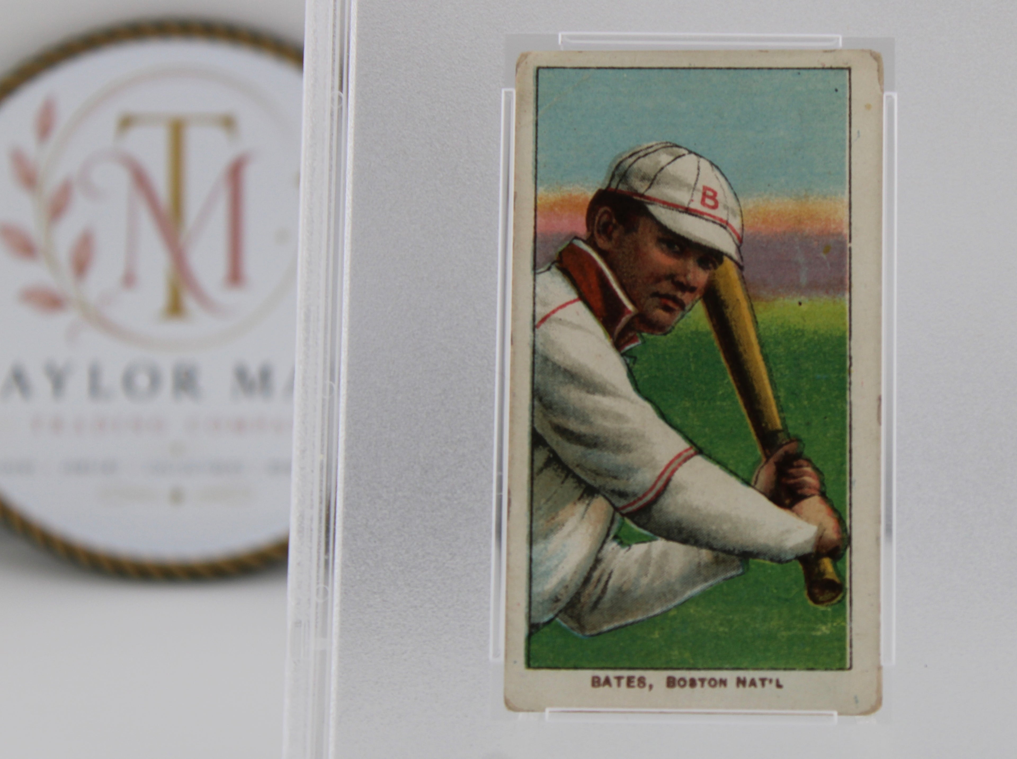 T206 Piedmont Johnny Bates Boston Nat'l PSA VG+ 3.5