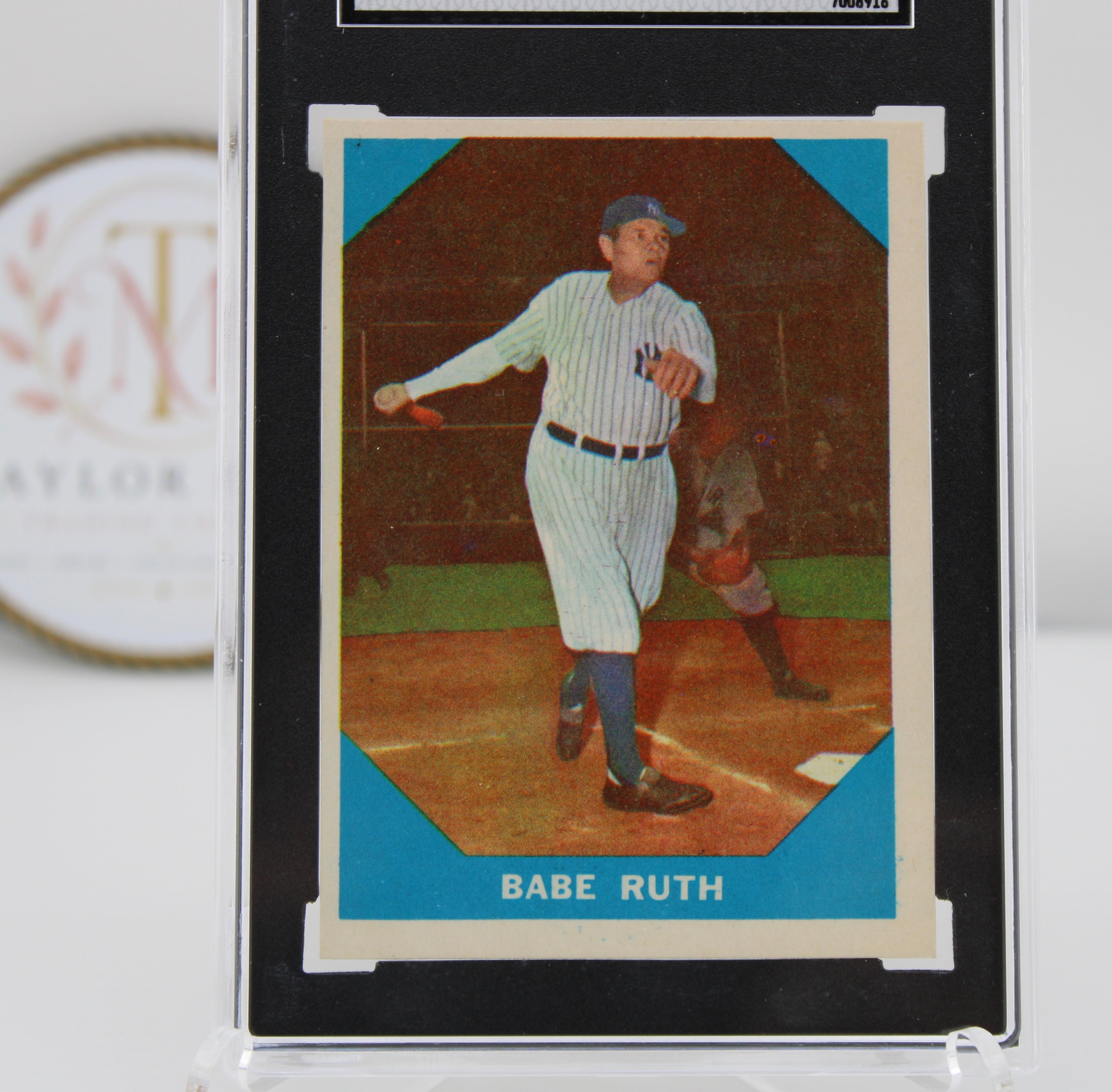 1960 Fleer #3 Babe Ruth Baseball Greats SGC 7 NM