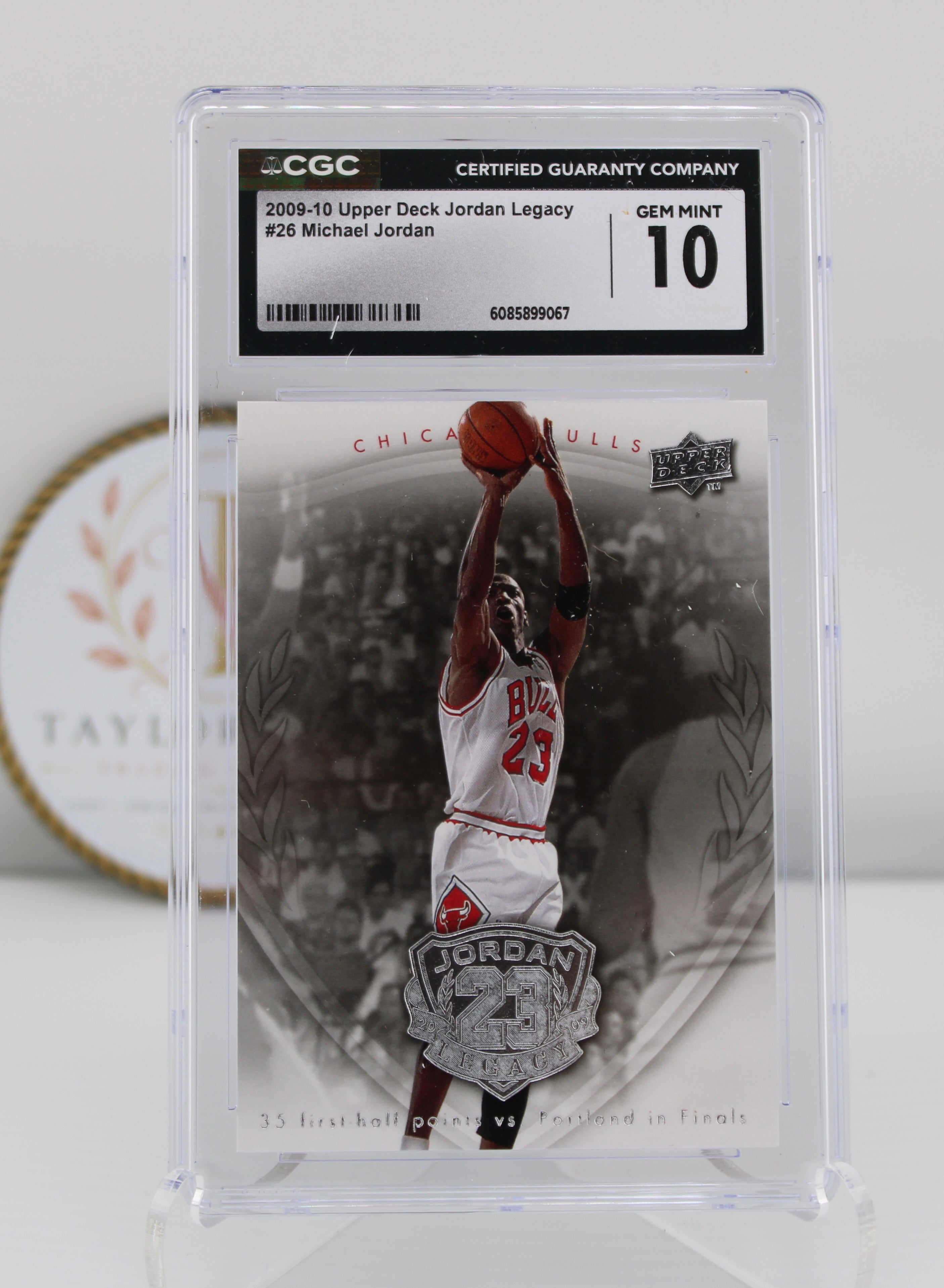 2009-10 Upper Deck Jordan Legacy #26 Michael Jordan CGC 10 (Gem Mint)