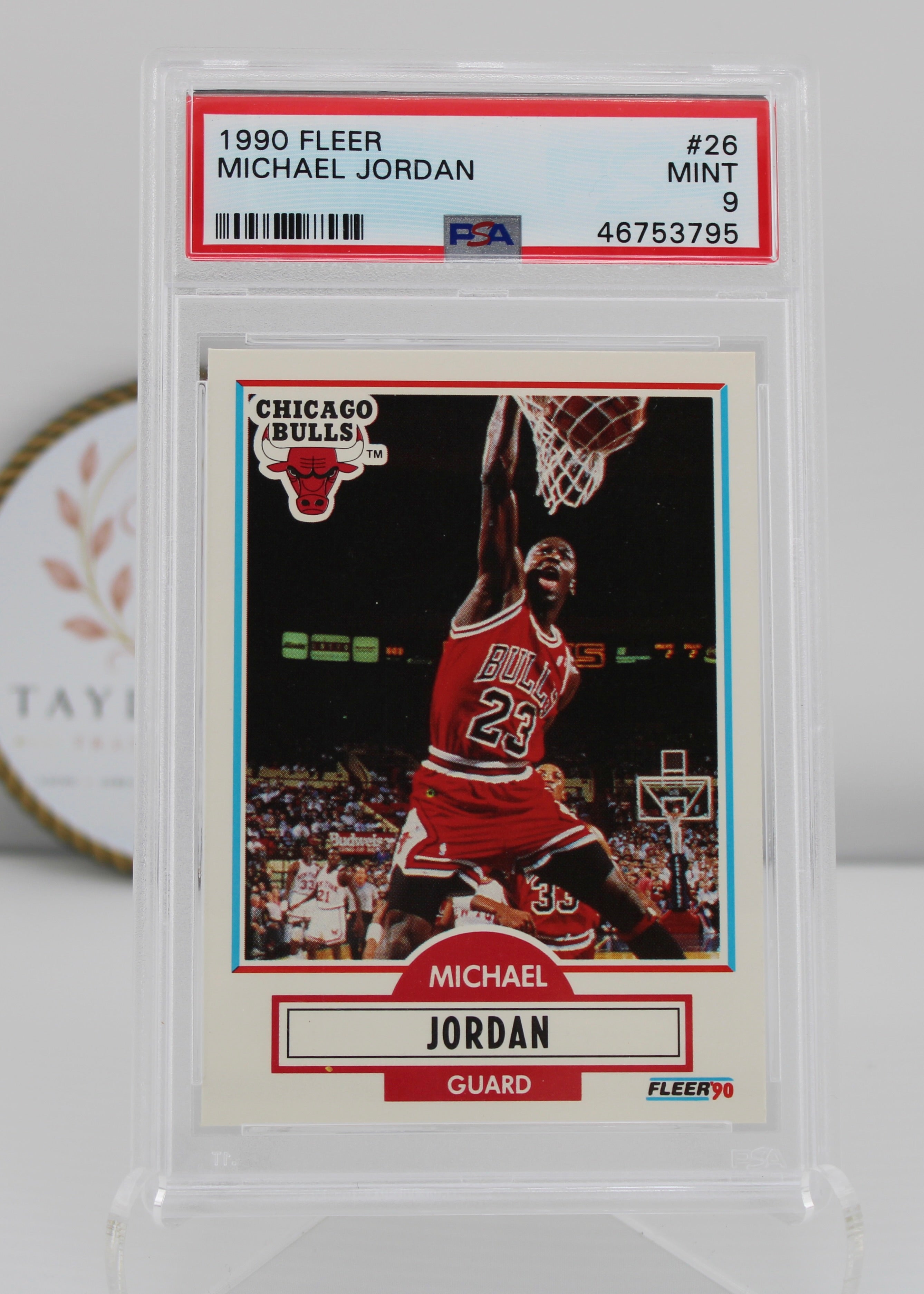 1990 Fleer #26 Michael Jordan PSA 9 (Mint)