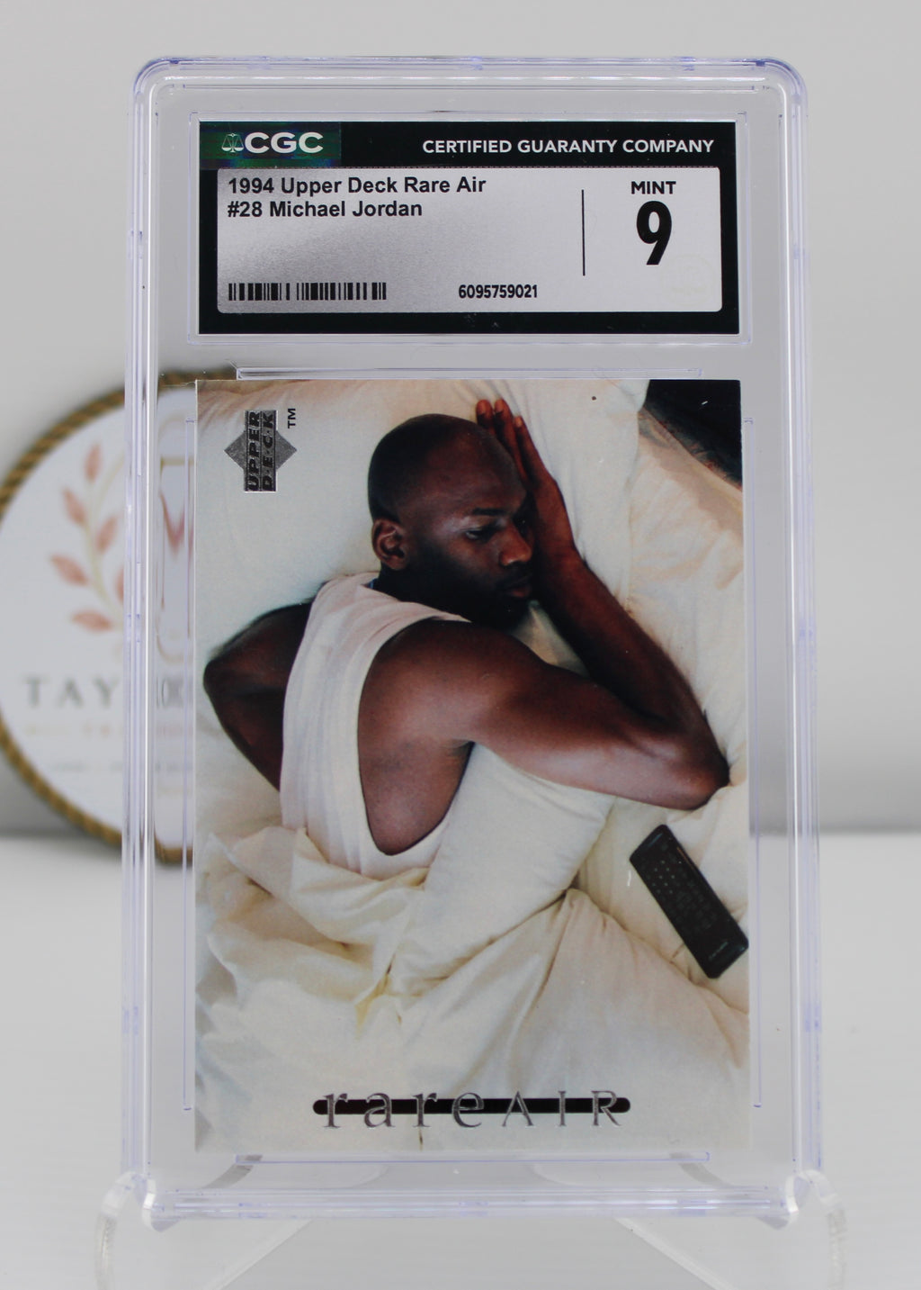 1994 Upper Deck Rare Air #28 Michael Jordan CGC 9 (Mint)