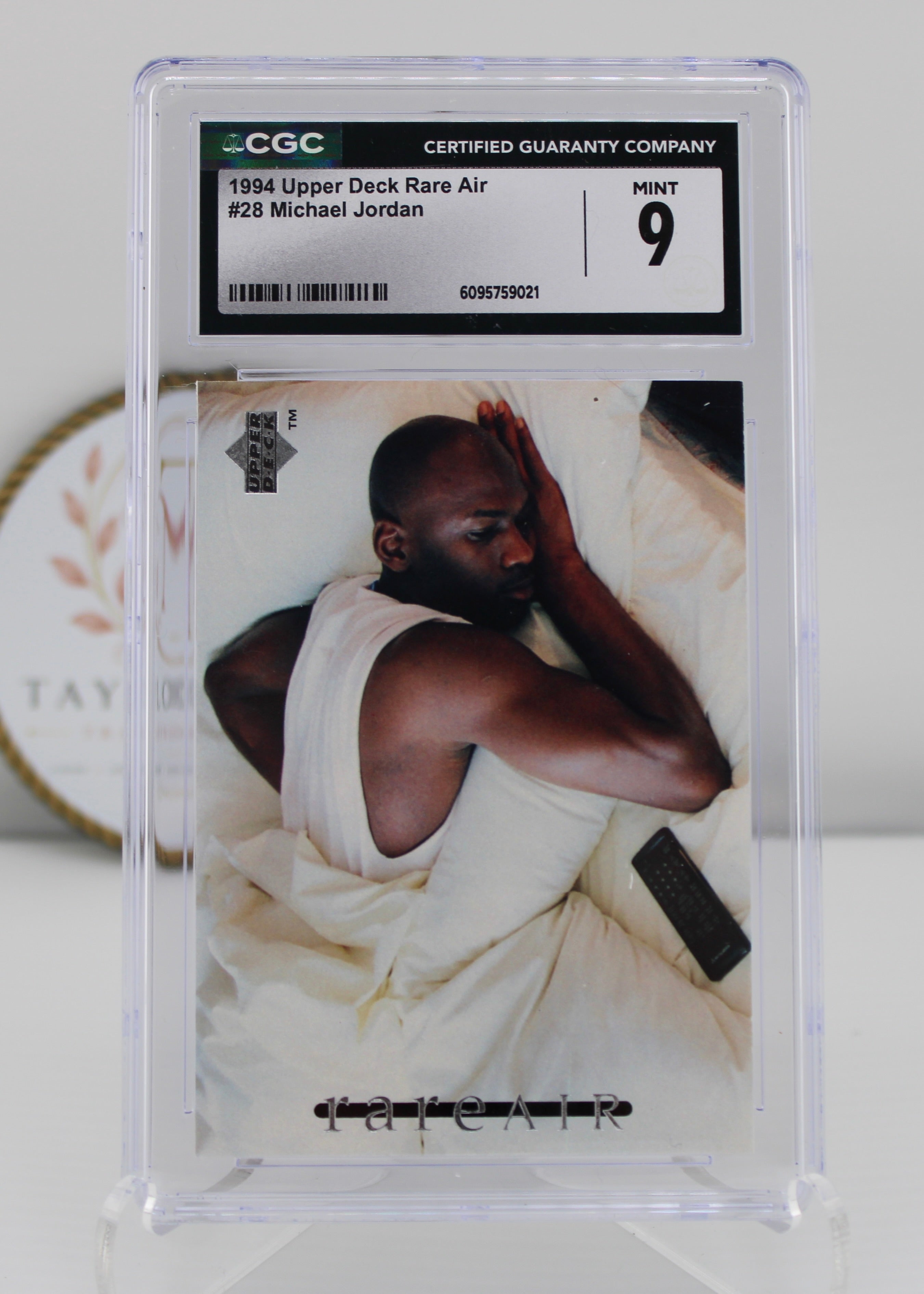 1994 Upper Deck Rare Air #28 Michael Jordan CGC 9 (Mint)