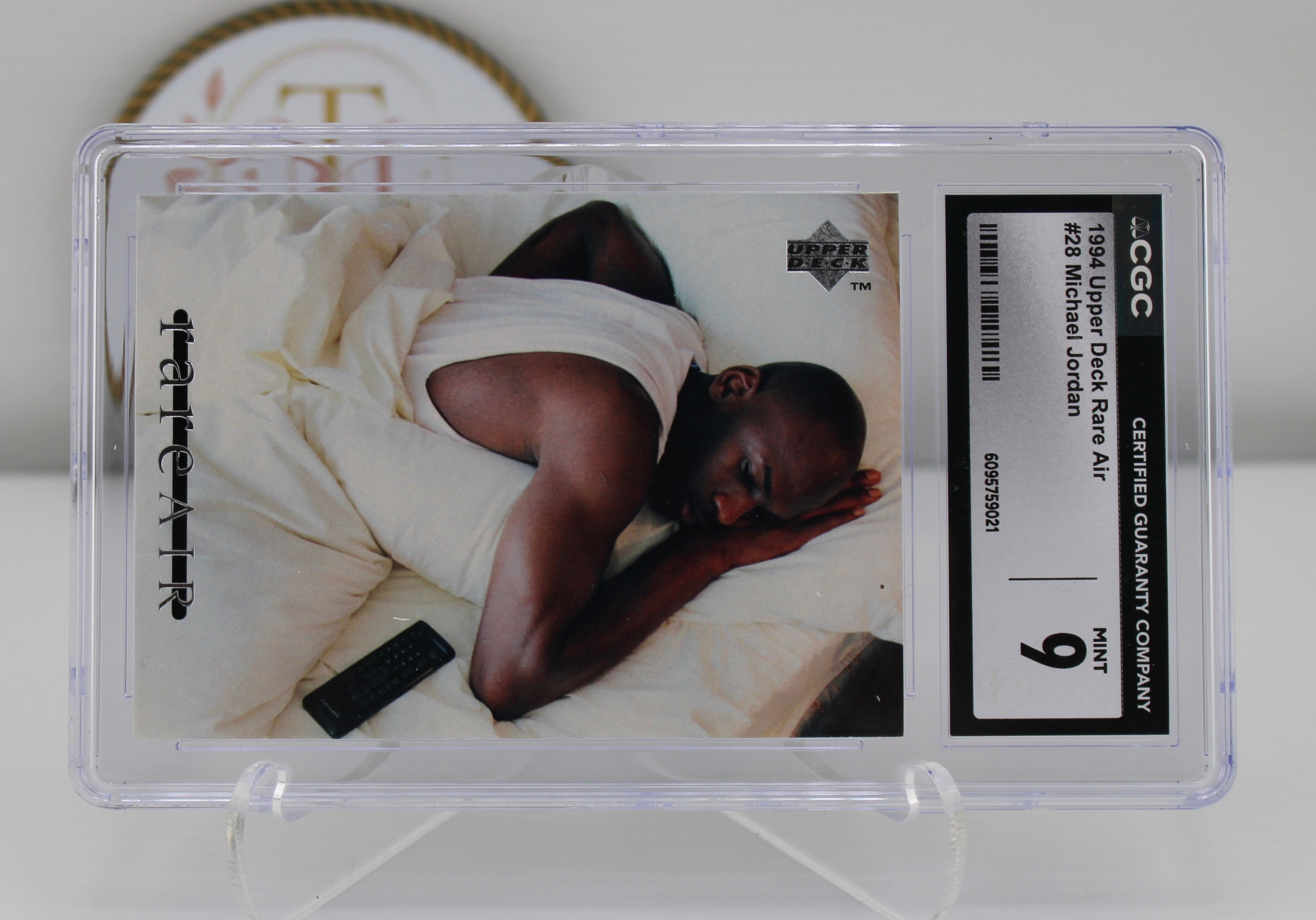 1994 Upper Deck Rare Air #28 Michael Jordan CGC 9 (Mint)