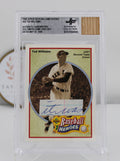 1992 Upper Deck Williams Heroes #32 Ted Williams Authentic Handwriting & Game-Used Bat Relic JF Authentic