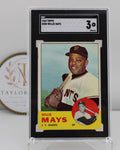 1963 Topps Willie Mays #300 SGC 3 VG – San Francisco Giants