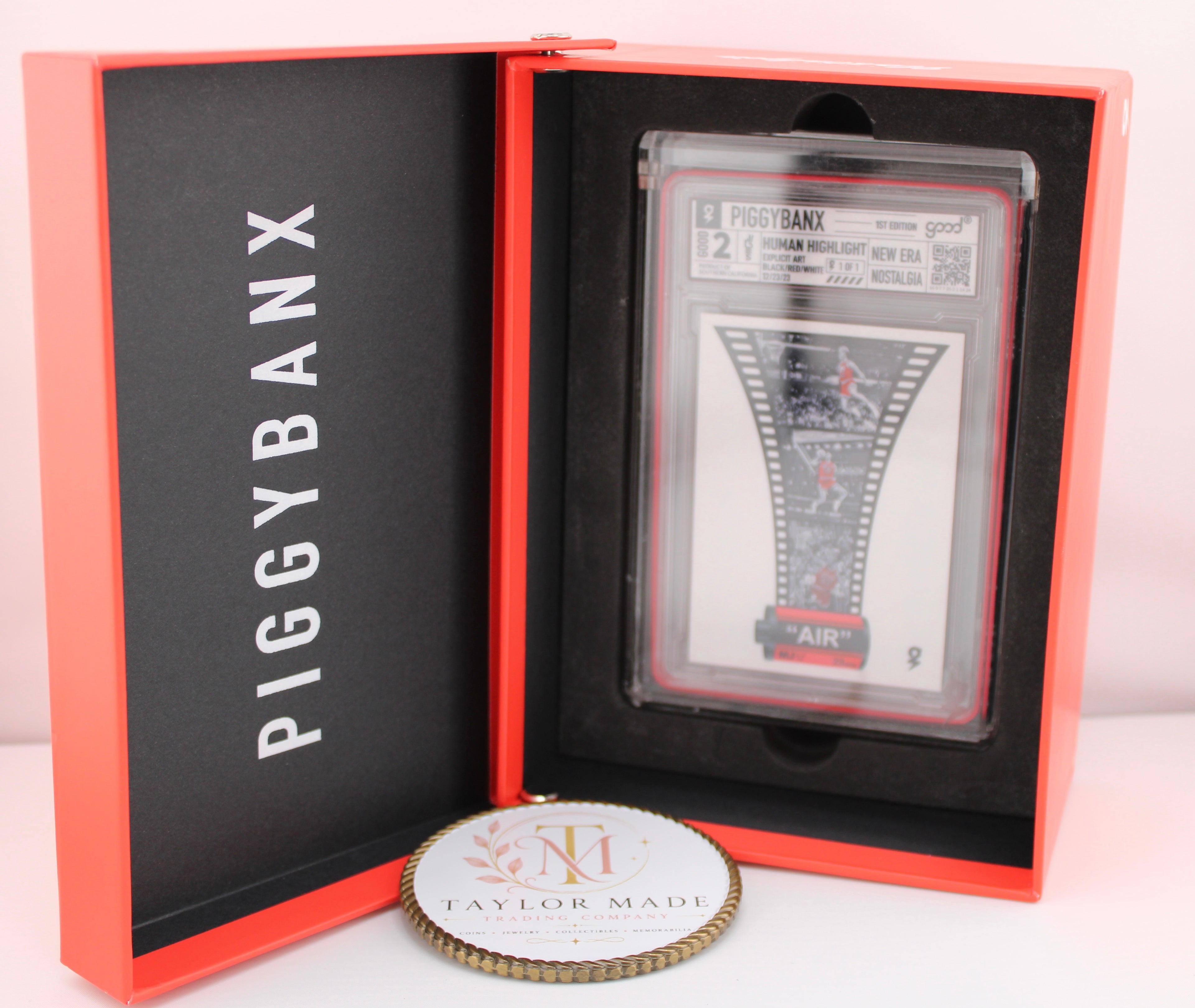 Piggybanx Michael Jordan Human Highlight 1st Edition – "AIR" (Good 2, 1/1)