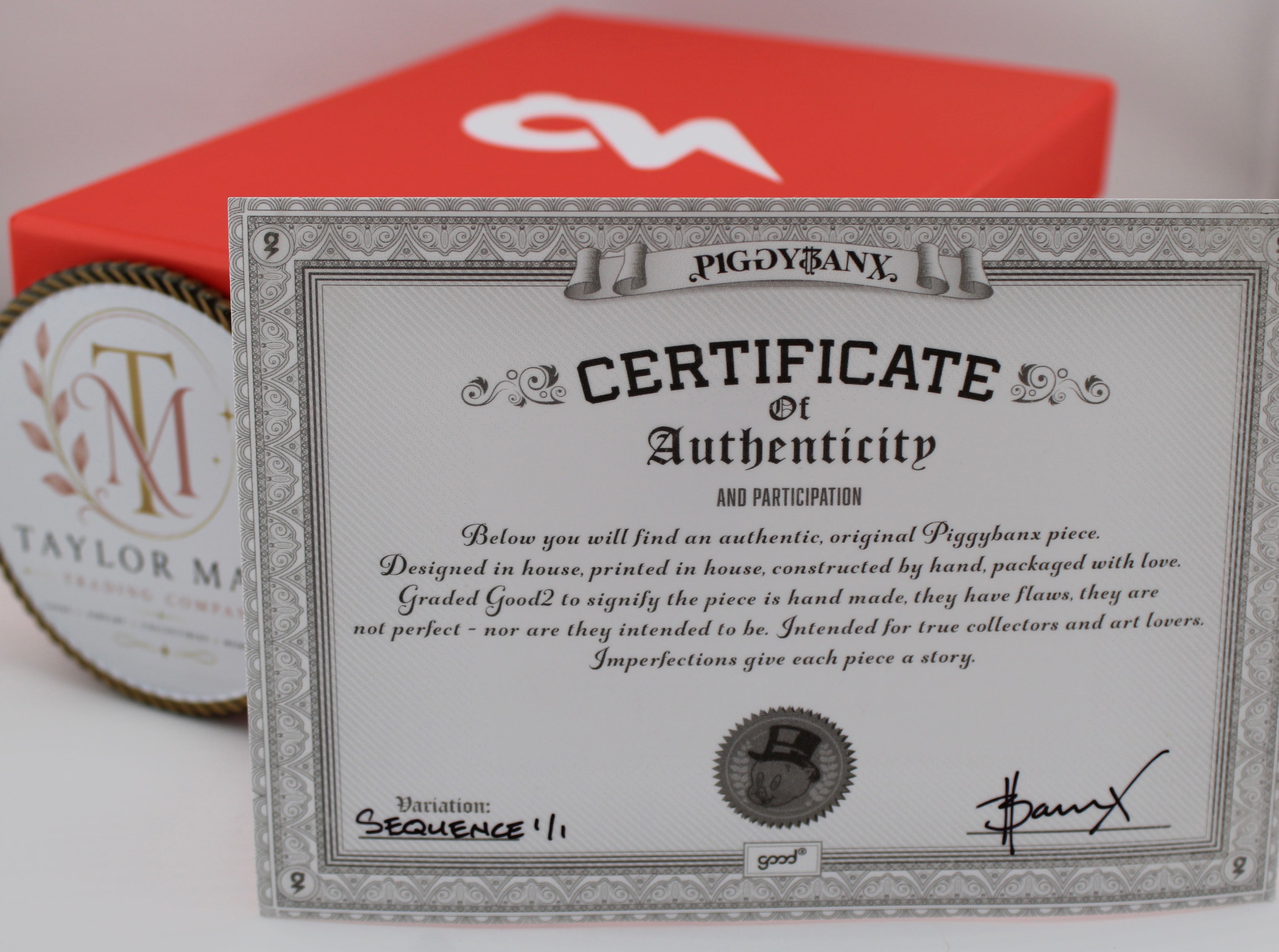Piggybanx Michael Jordan Human Highlight 1st Edition – "AIR" (Good 2, 1/1)