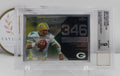 2008 Topps Chrome Brett Favre Collection Flight to 420 #BF346 BGS 9 Mint Game-Used Jersey Fusion