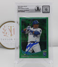 2013 Topps Update Emerald Miguel Tejada #US170 BGS 10 Authentic Autograph