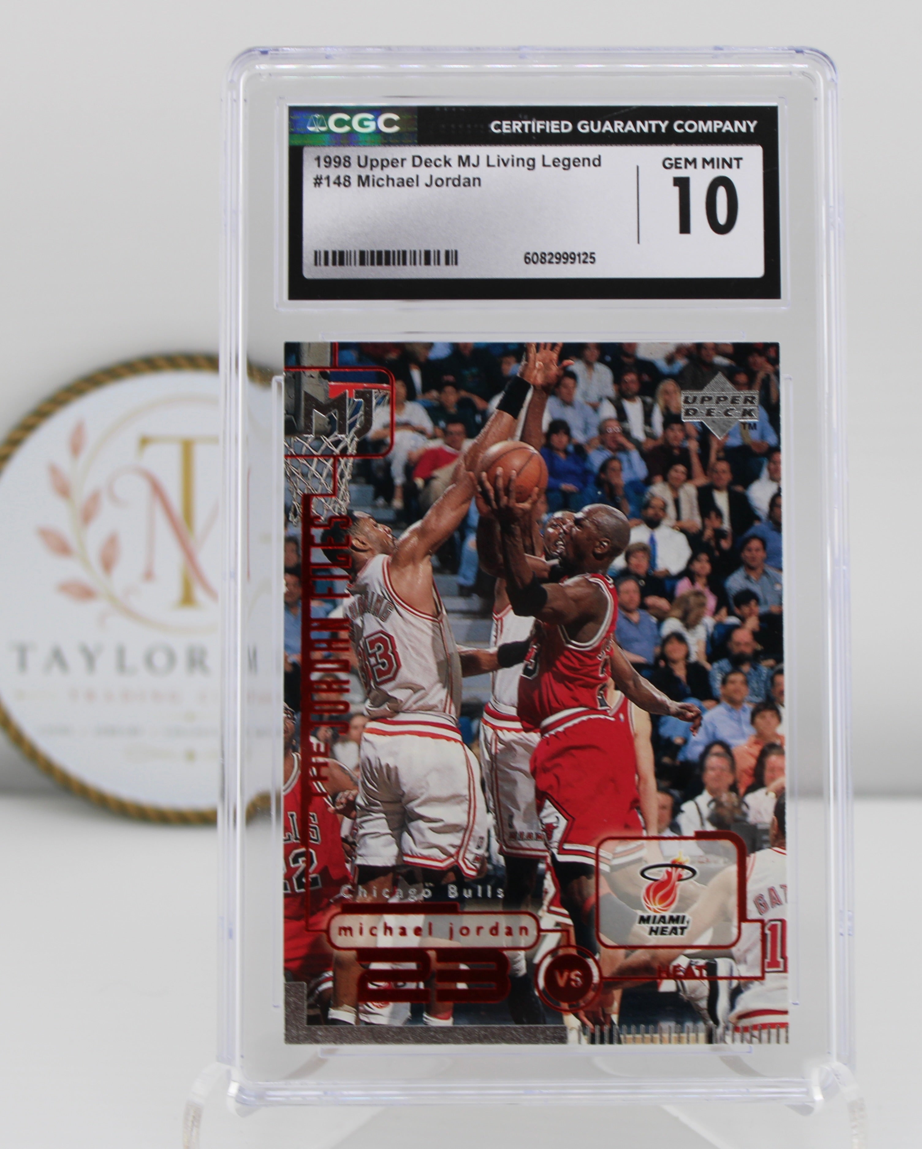 1998 Upper Deck MJ Living Legend Michael Jordan #148 CGC 10 Gem Mint