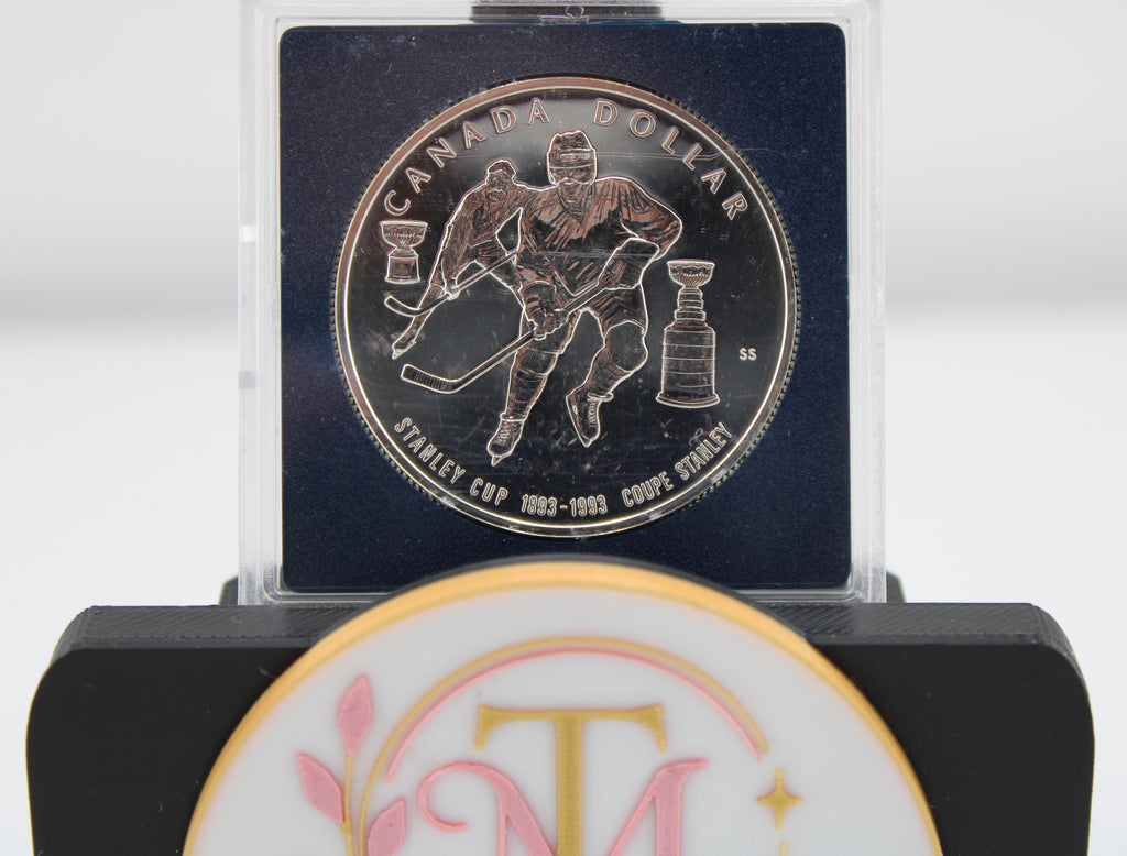 1993 Canada Dollar Stanley Cup Centennial B.U. Royal Canadian Mint