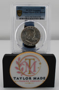 1957 Franklin Half Dollar 50C PCGS Genuine Wheel Mark-UNC Detail