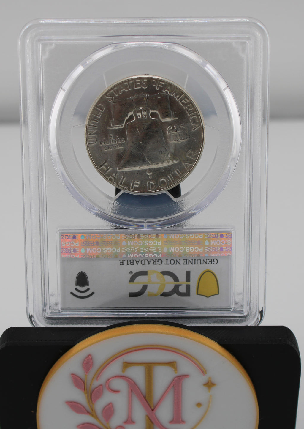 1957 Franklin Half Dollar 50C PCGS Genuine Wheel Mark-UNC Detail