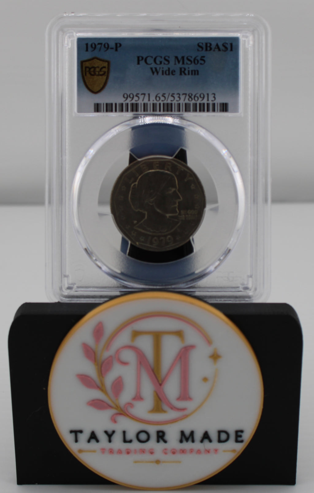 1979-P Susan B. Anthony Dollar SBA$1 PCGS MS65 Wide Rim