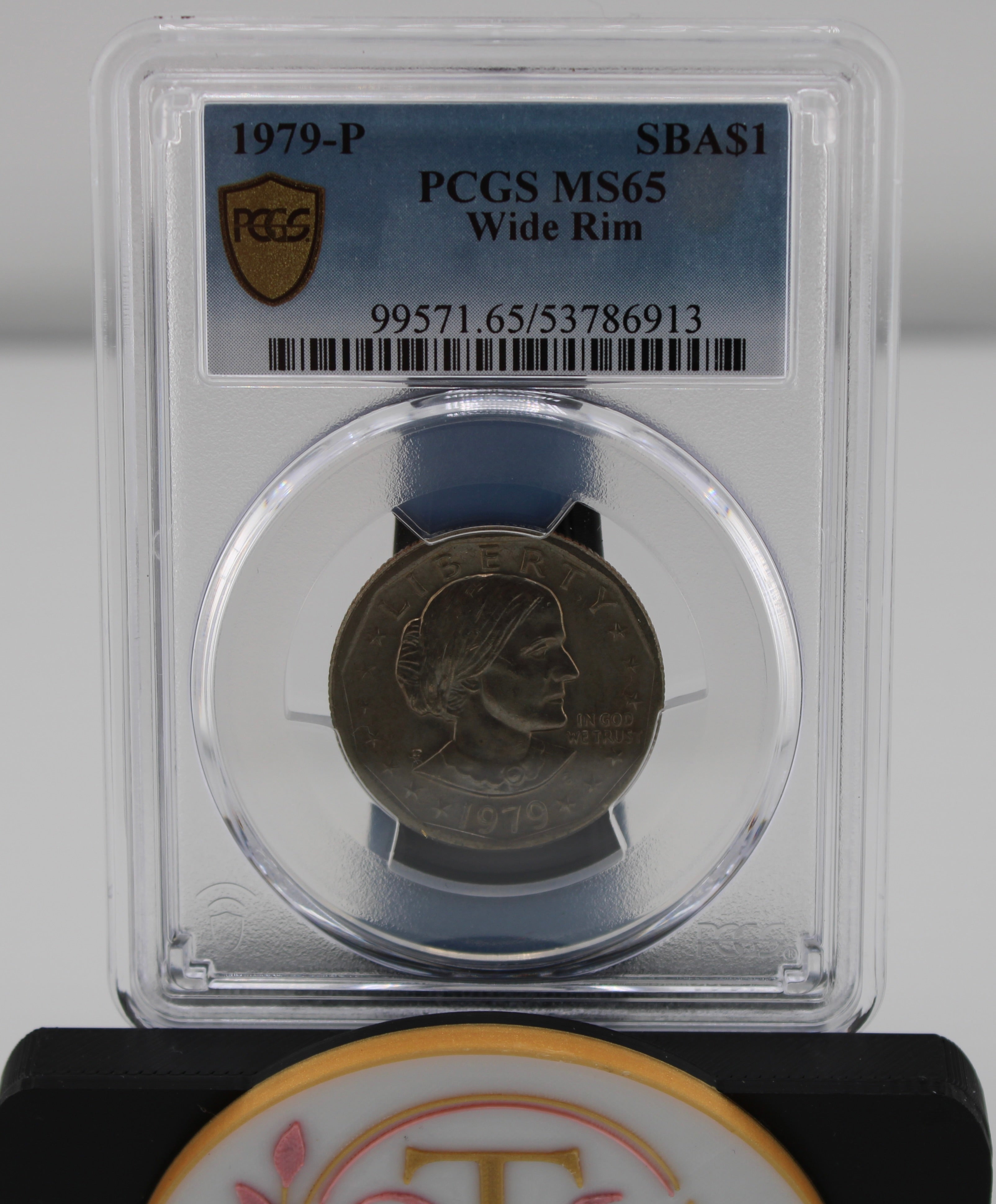 1979-P Susan B. Anthony Dollar SBA$1 PCGS MS65 Wide Rim