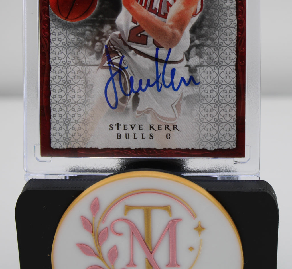 2007-08 Upper Deck Chronology Steve Kerr Autograph Card #86 Chicago Bulls