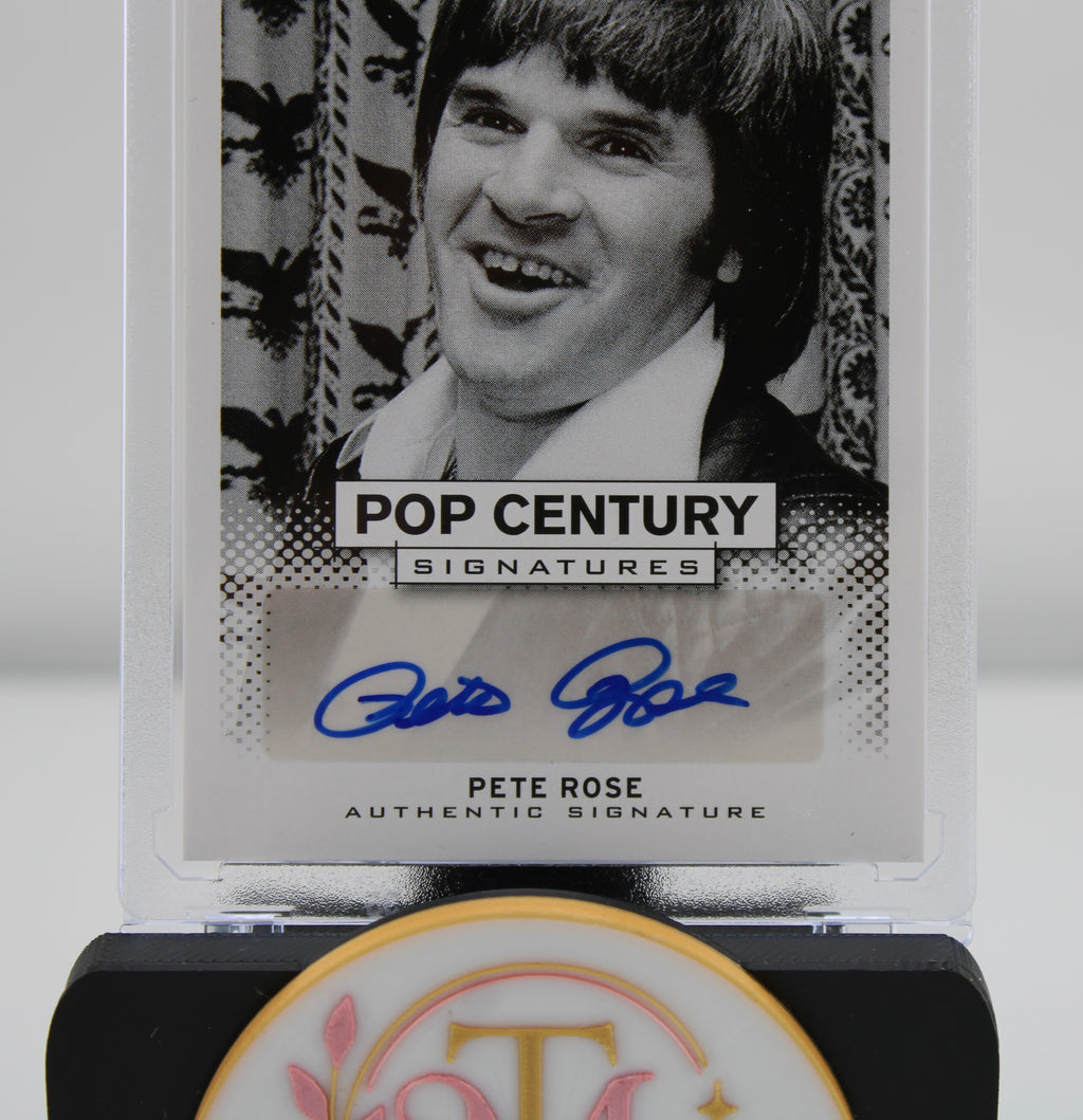 2013 Leaf Pop Century Signatures Pete Rose Autograph #BA-PR1