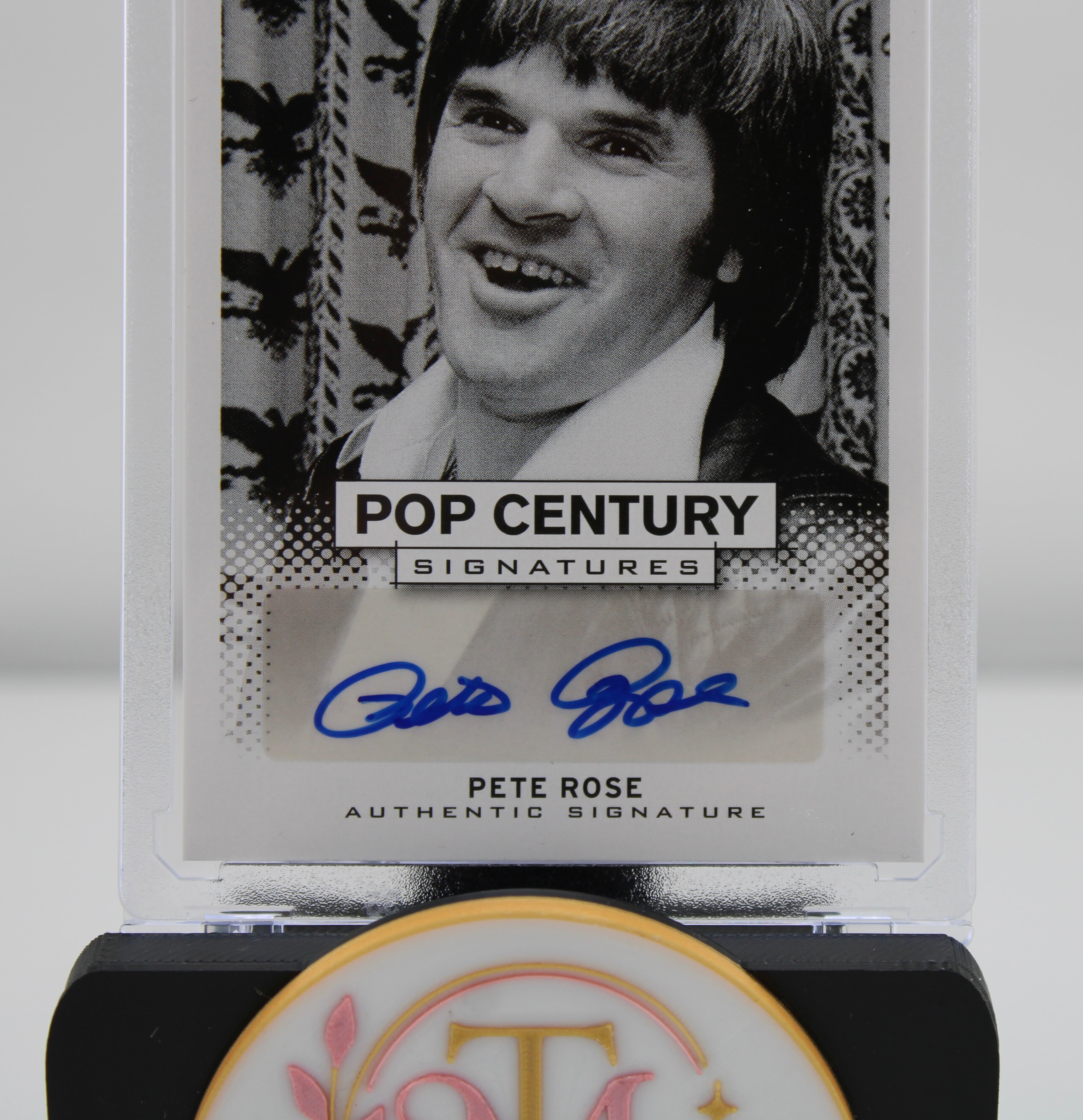 2013 Leaf Pop Century Signatures Pete Rose Autograph #BA-PR1