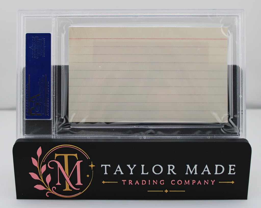 Phil Rizzuto Cut Signature PSA/DNA Authentic Auto - Hall of Fame Ticket Back