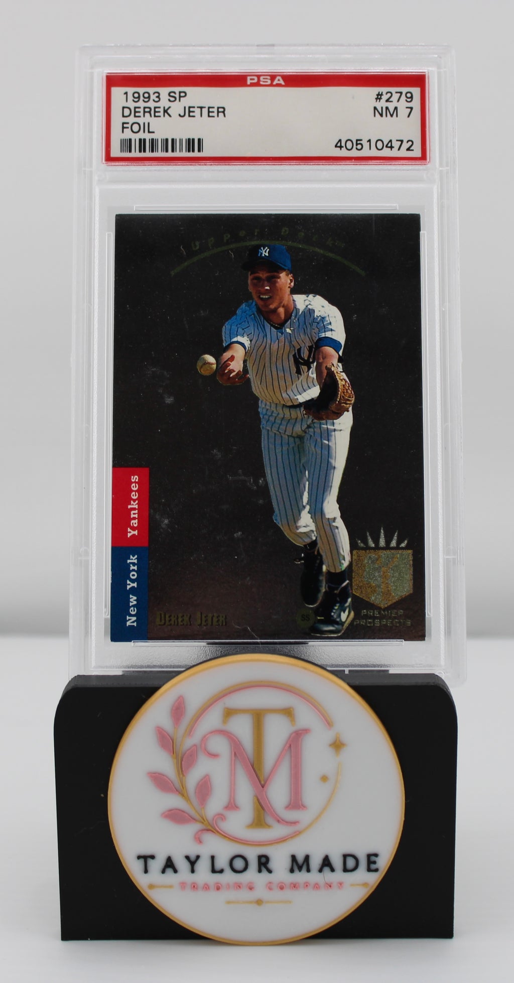 1993 SP #279 Derek Jeter Foil RC PSA NM 7