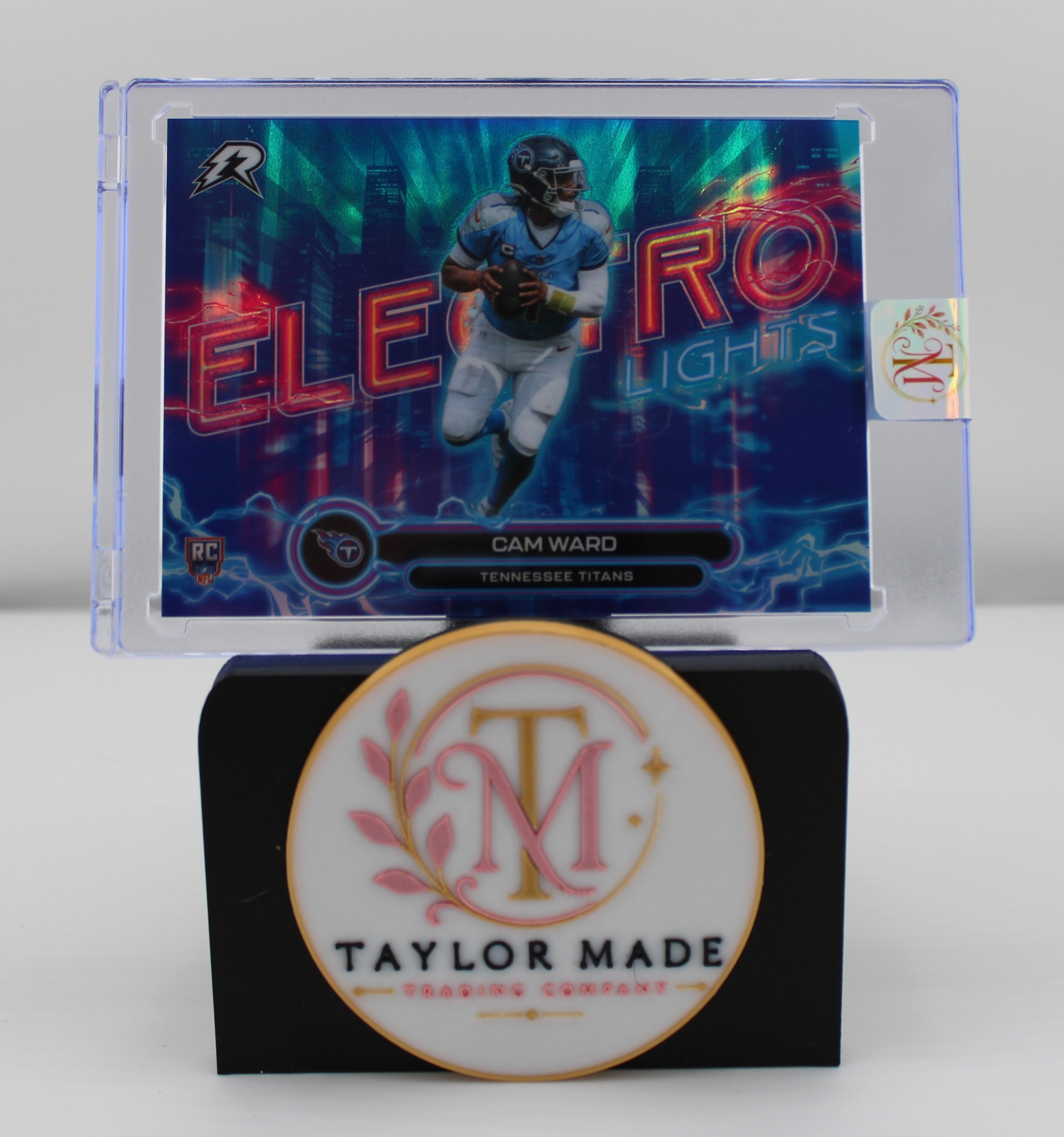 2026 Topps Rip #EL-6 Cam Ward Electro Lights RC Tennessee Titans - Front