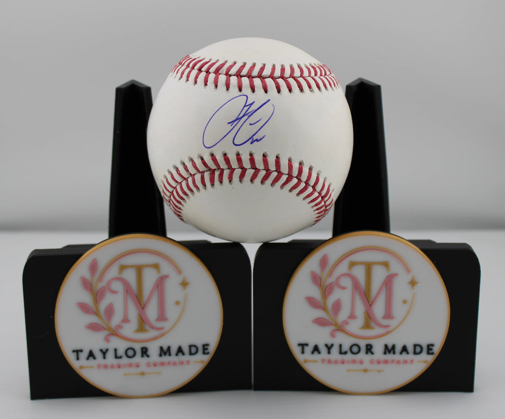 Francisco Lindor Autographed Official MLB Baseball - Signature Side