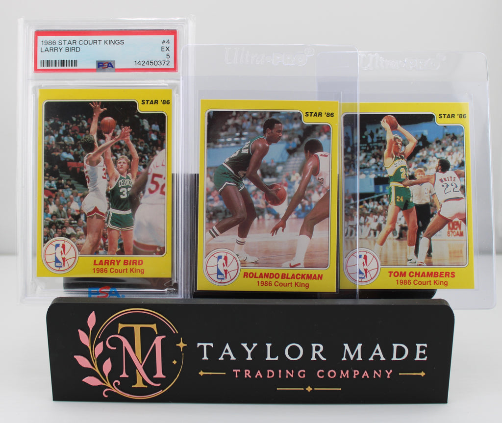 1986 Star Court Kings Lot - Michael Jordan PSA 6 EX-MT back