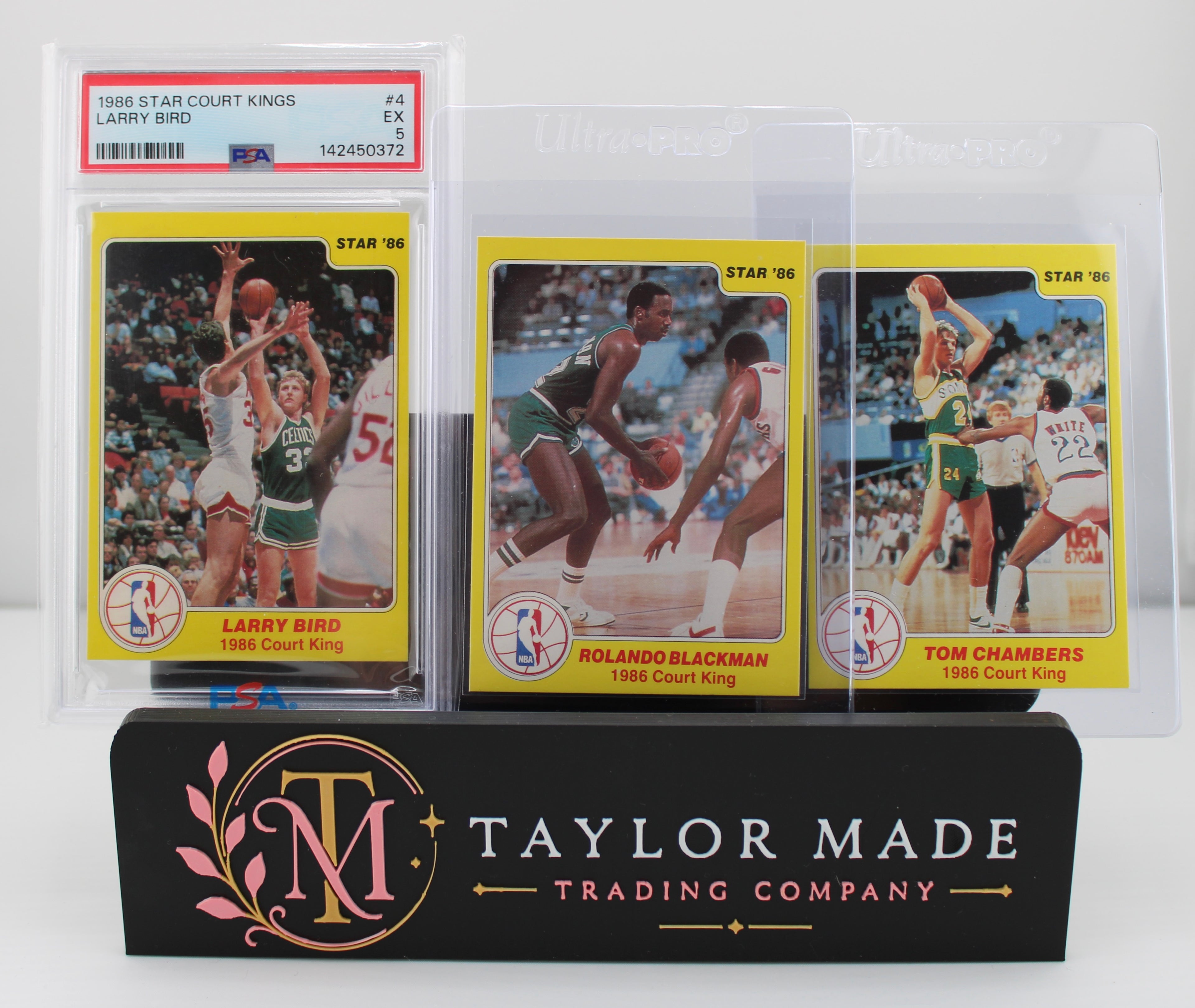 1986 Star Court Kings Lot - Michael Jordan PSA 6 EX-MT back